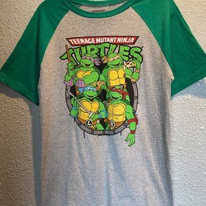 Men's Size M Teenage Mutant Ninja Turtles TMNT Short Sleeve T Shirt Tee